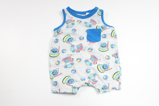 Jumpsuit von So Cute – Größe 62 – Grau