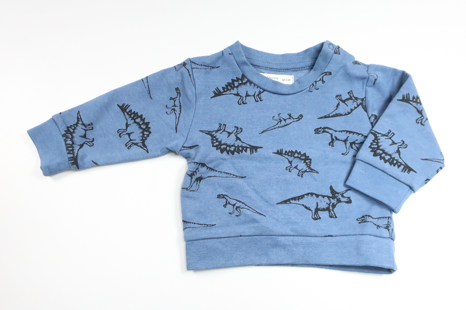 Sweatshirt von Fox & Bunny – Größe 56/62 – Blau