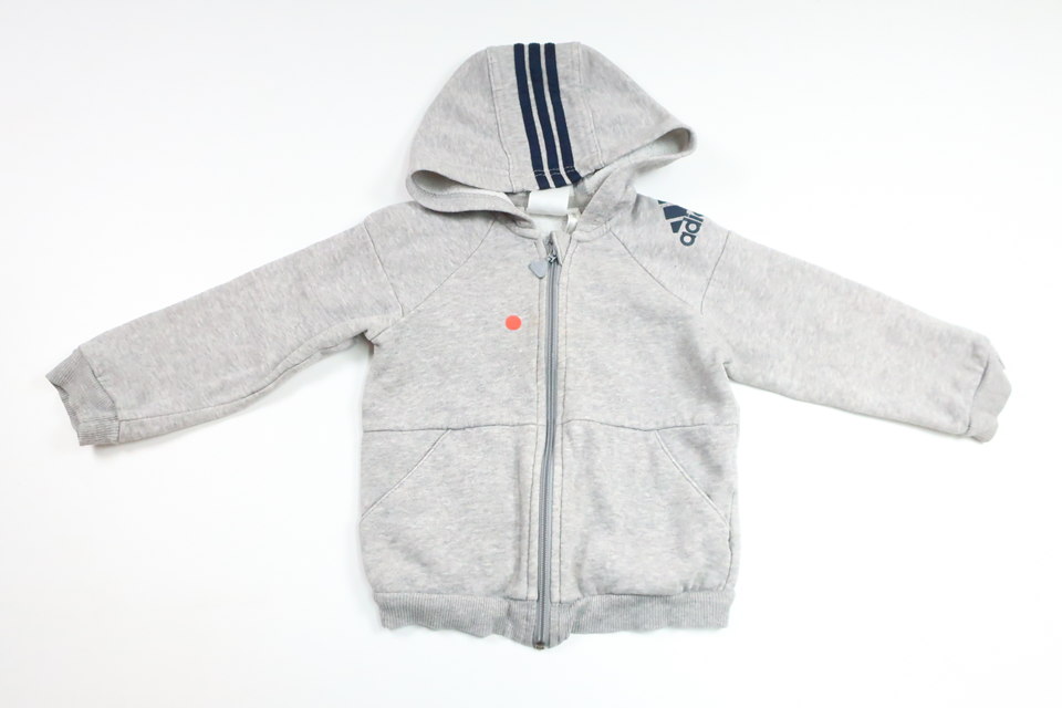 Adidas Hoodie – Größe 86 – Grau