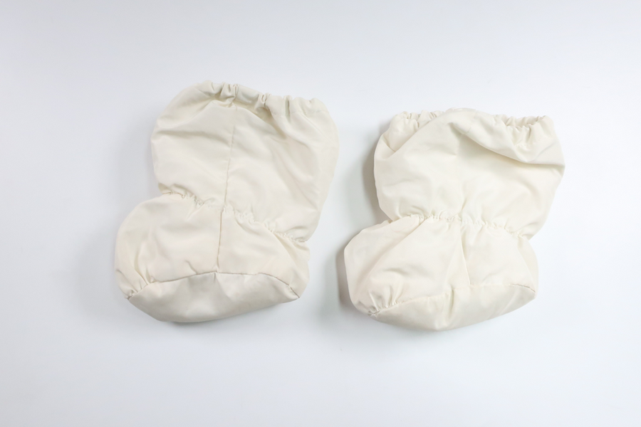 Lined booties from Reima - Size 19/21 - Off-white