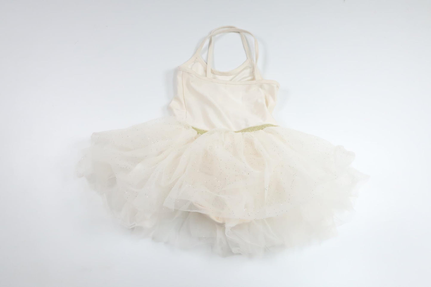 Dance costume with cat from H&M - Size 98/104 - Off-white