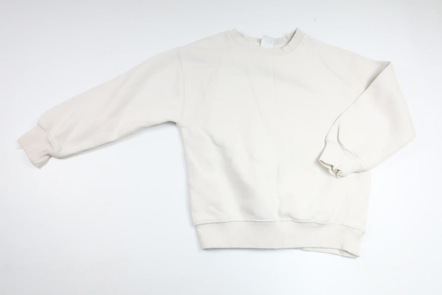 Sweatshirt von Zara – Größe 130 – Cremeweiß