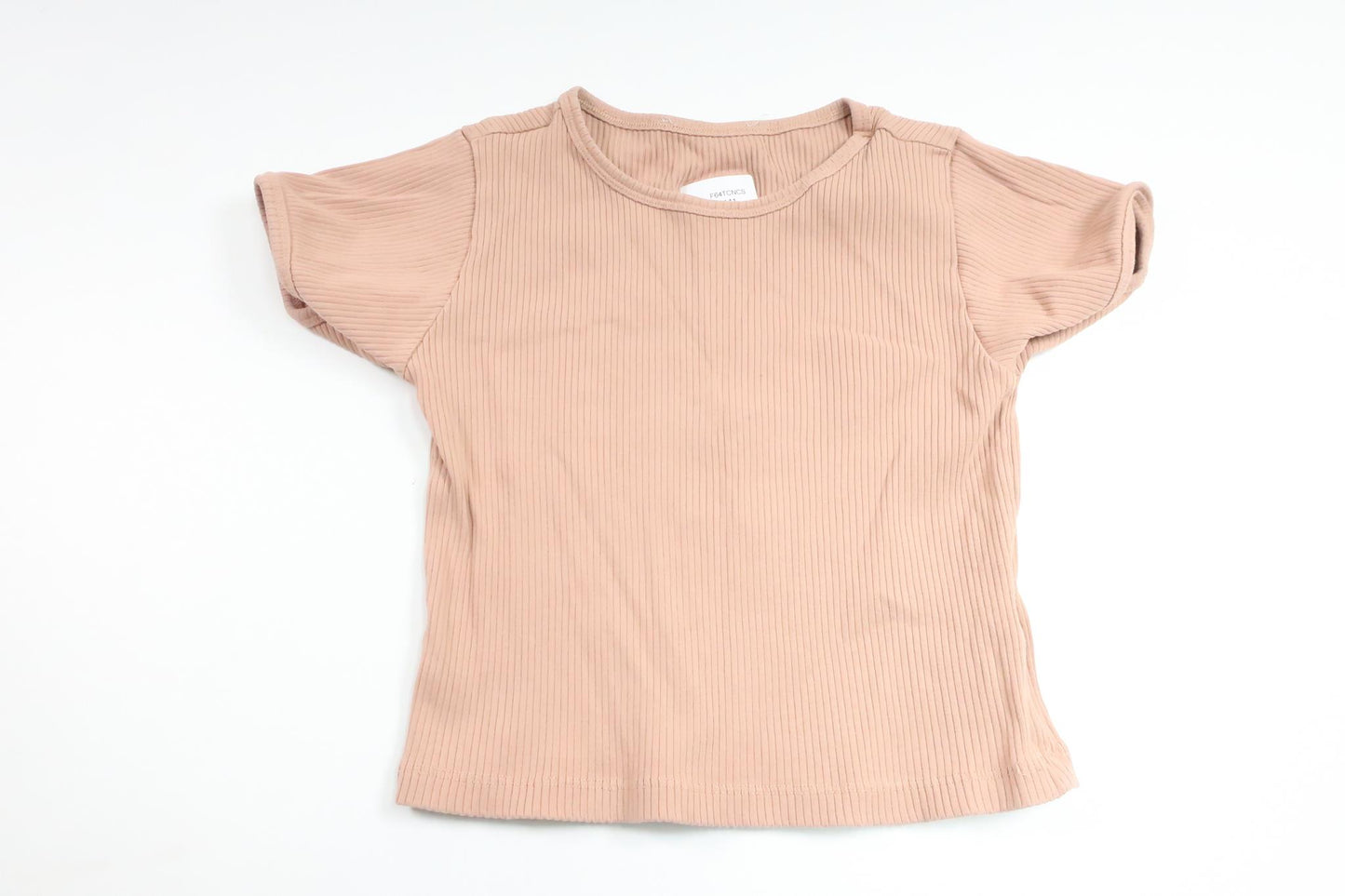 Gerippter Pullover von Lager 157 – Größe 116/122 – Beige