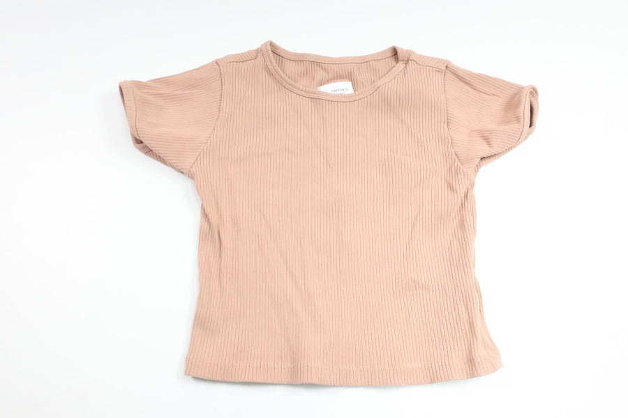 Gerippter Pullover von Lager 157 – Größe 116/122 – Beige