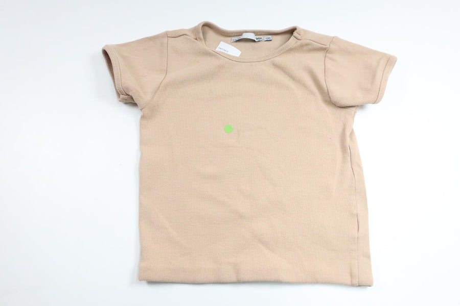 Geripptes T-Shirt von Lager 157 – Größe 130 – Beige