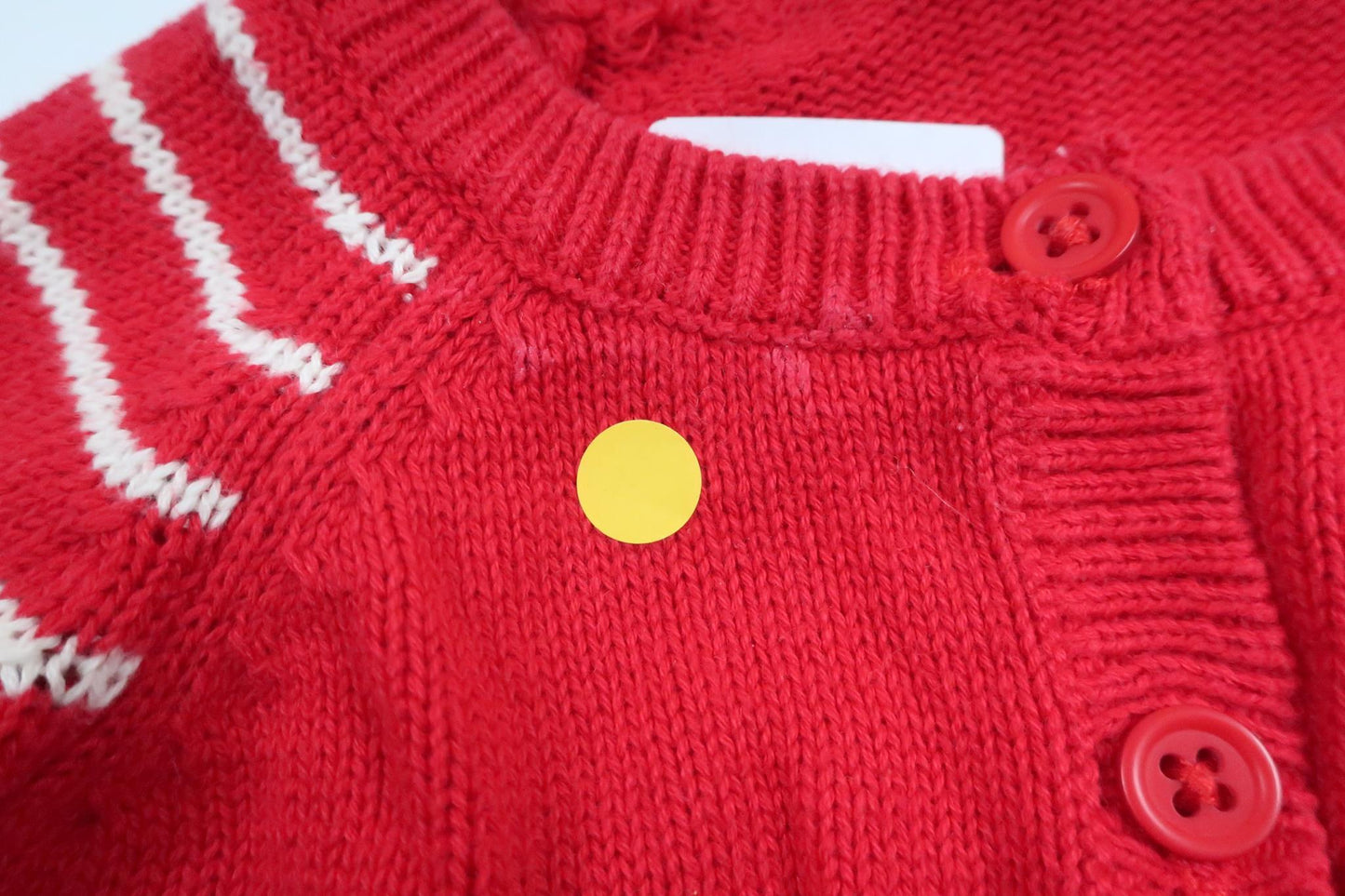Knitted cardigan from Polarn o. Pyret - Size 56 - Red