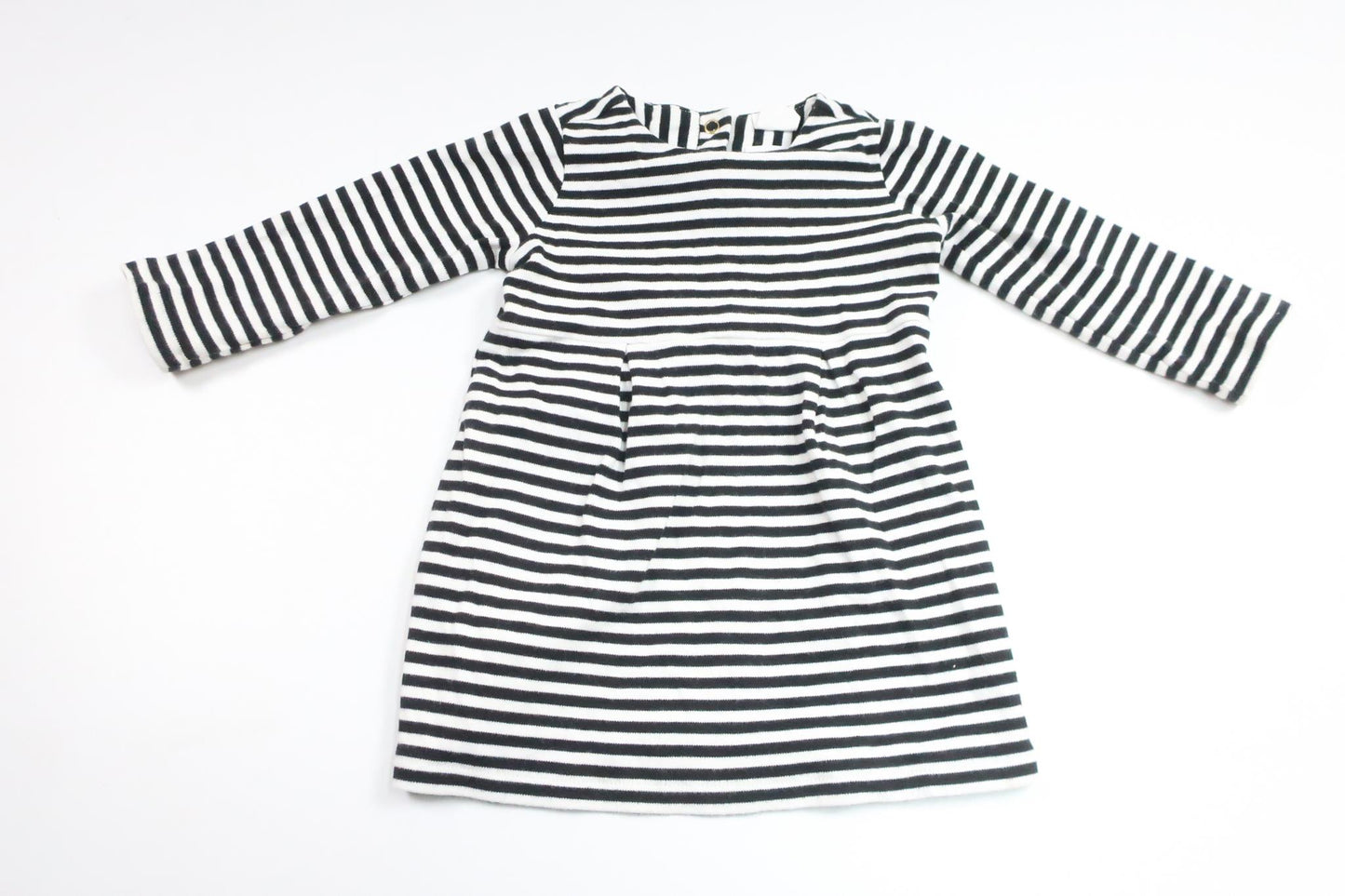 Striped dress from H&M - Size 74 - Black