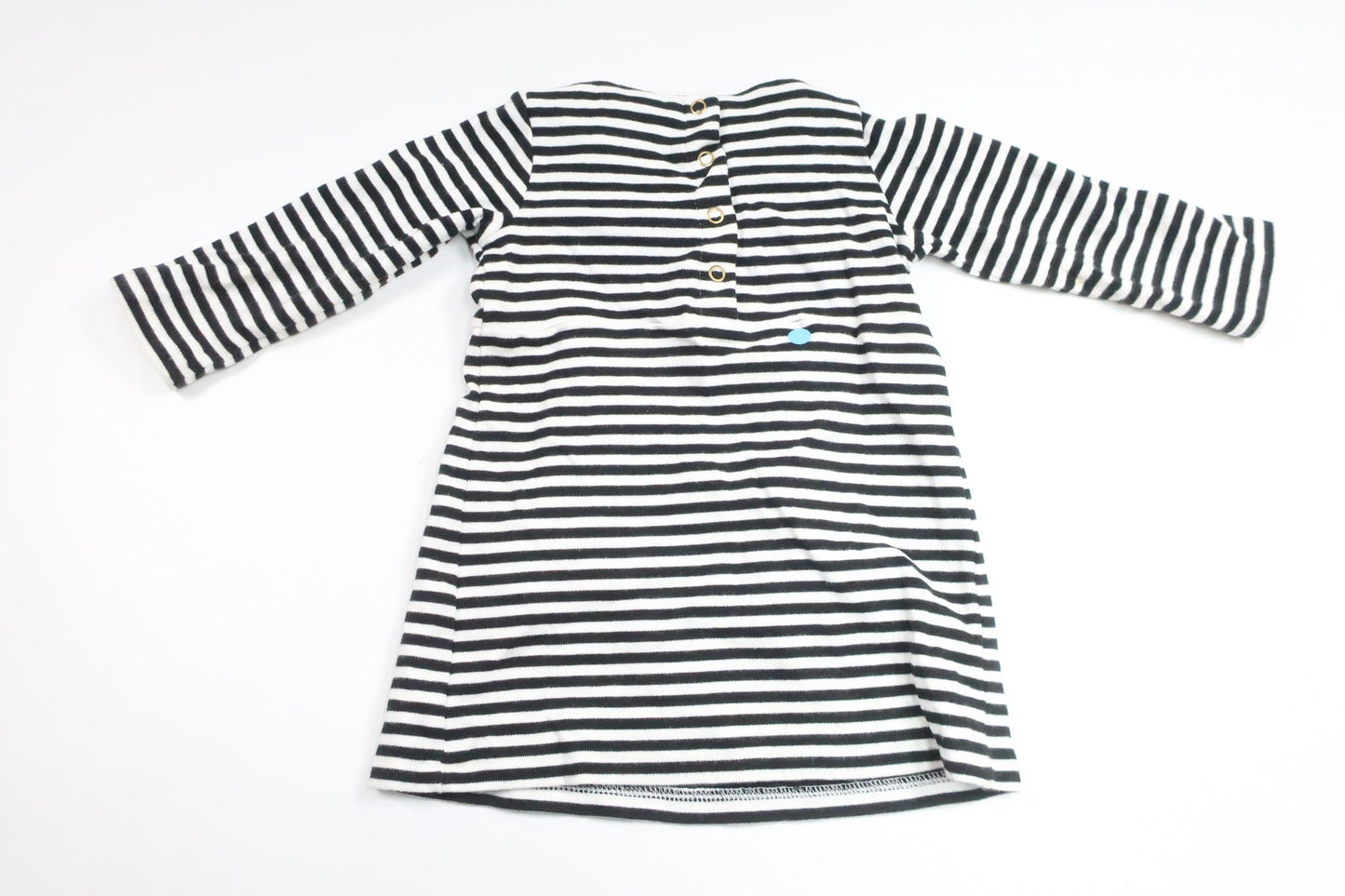 Striped dress from H&M - Size 74 - Black