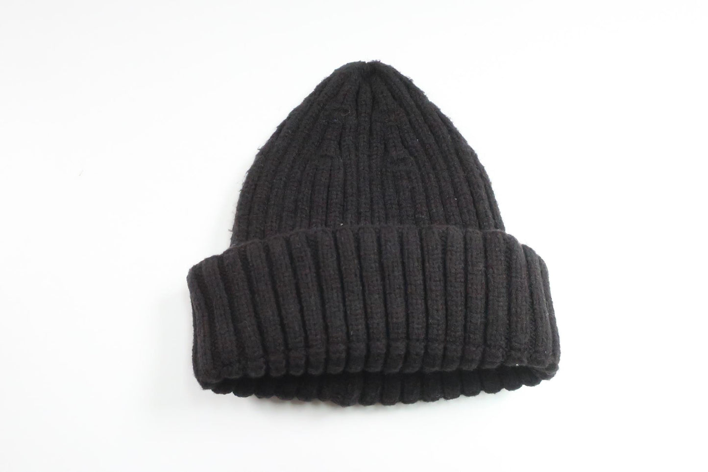 Ribbed hat from Lager 157 - Size 68/74 - Black