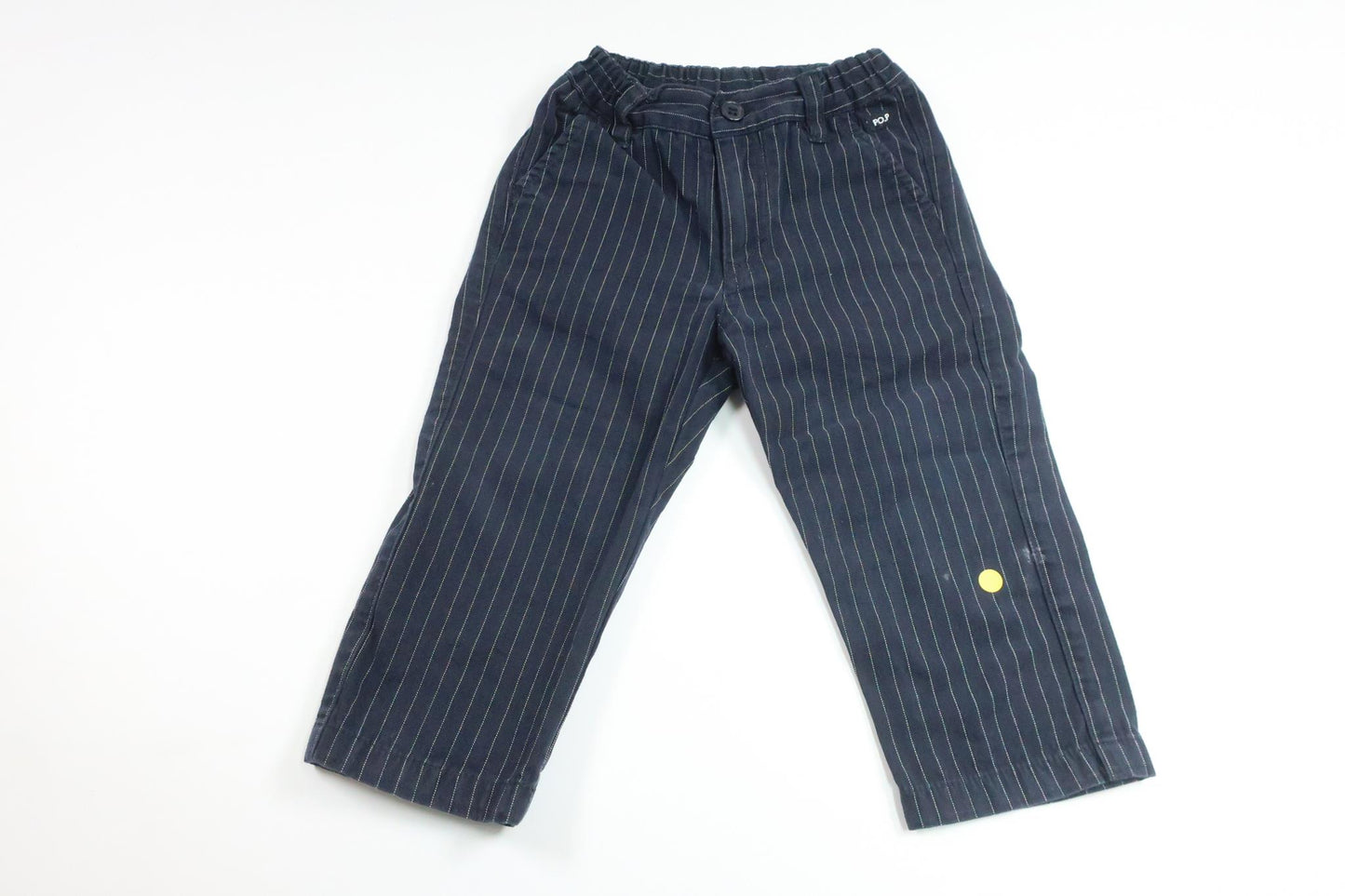 Striped pants from Polarn o. Pyret - Size 86 - Navy blue