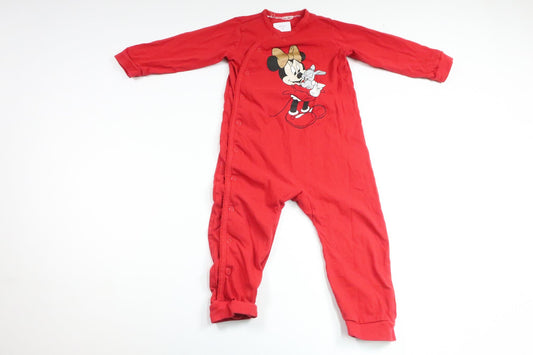 Pajamas with Minnie from H&M - Size 74/80 - Red