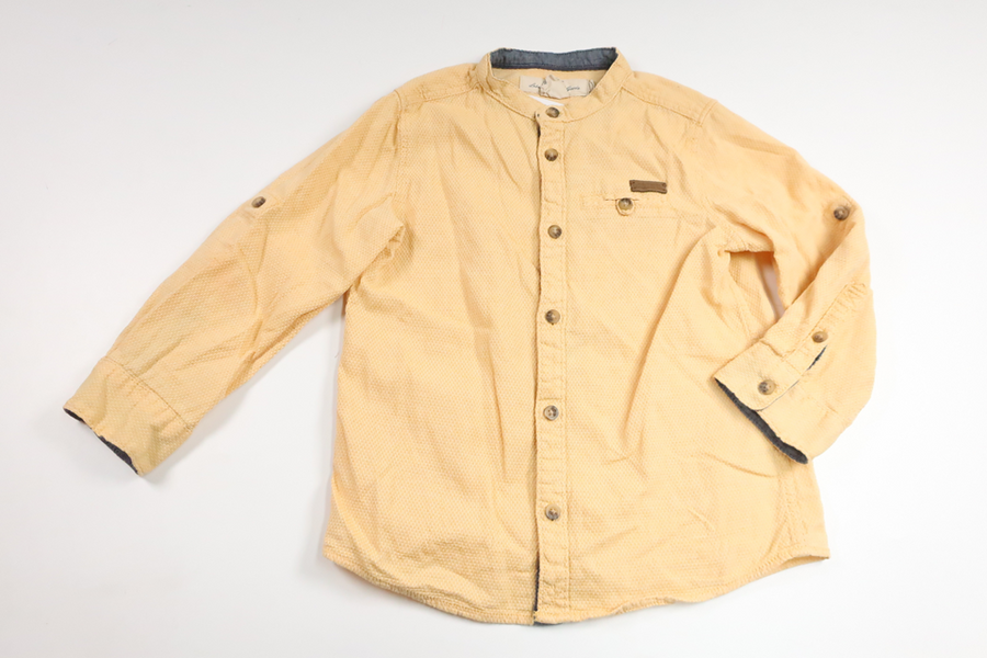 Hemd von H&MM - Größe 104 - Gelb