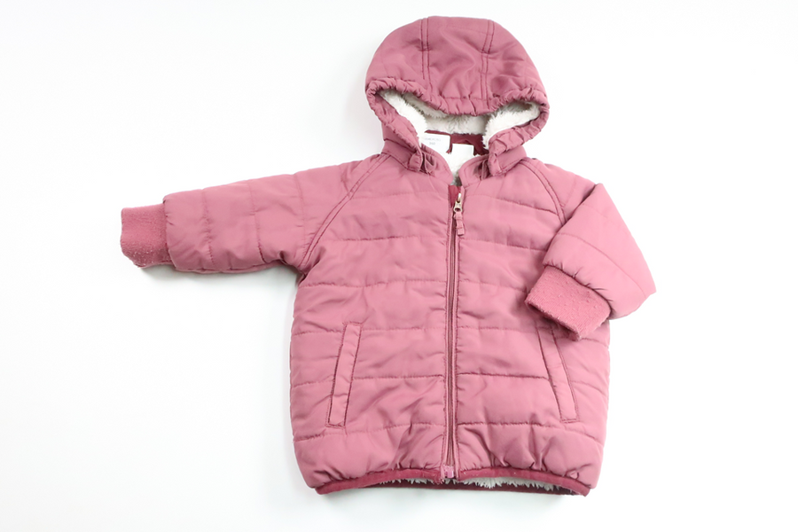 Wattierte Jacke von Lindex – Größe 74 – Rosa