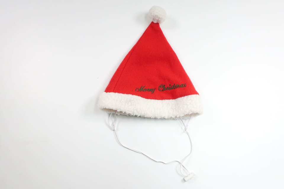 Weihnachtsmütze (Hersteller unbekannt) – Größe 74/80 – Rot