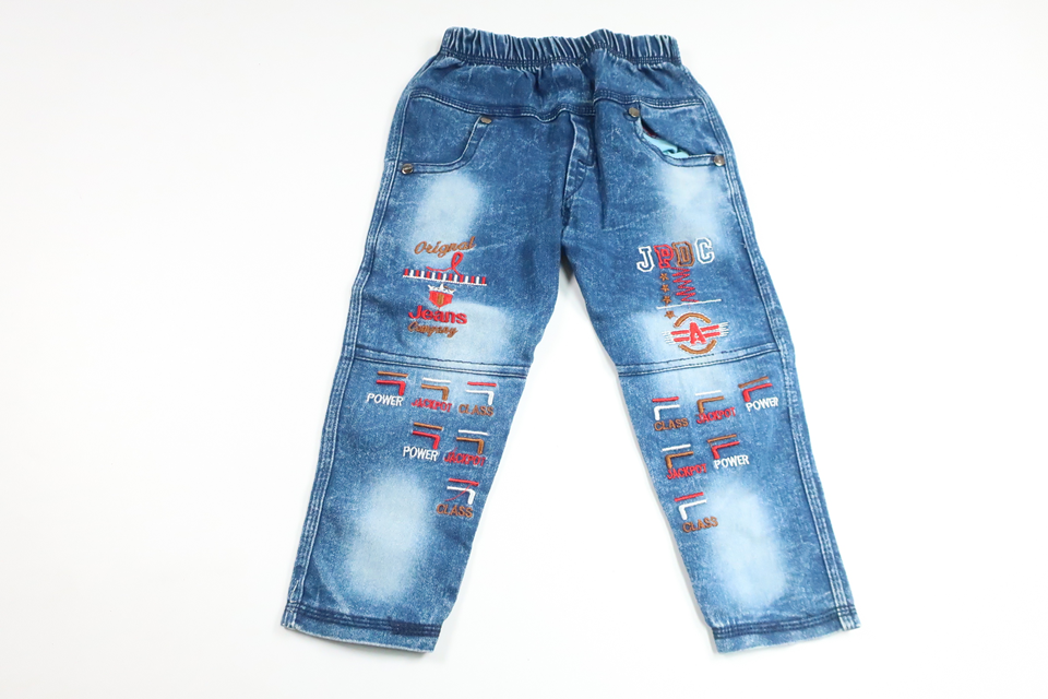 Soft denim pants from Unknown - Size 86/92 - Denim