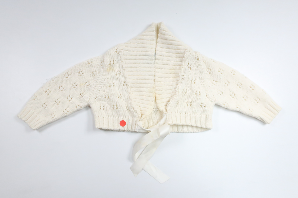 Knitted cardigan from Please Mum - Size 68 - Off-white