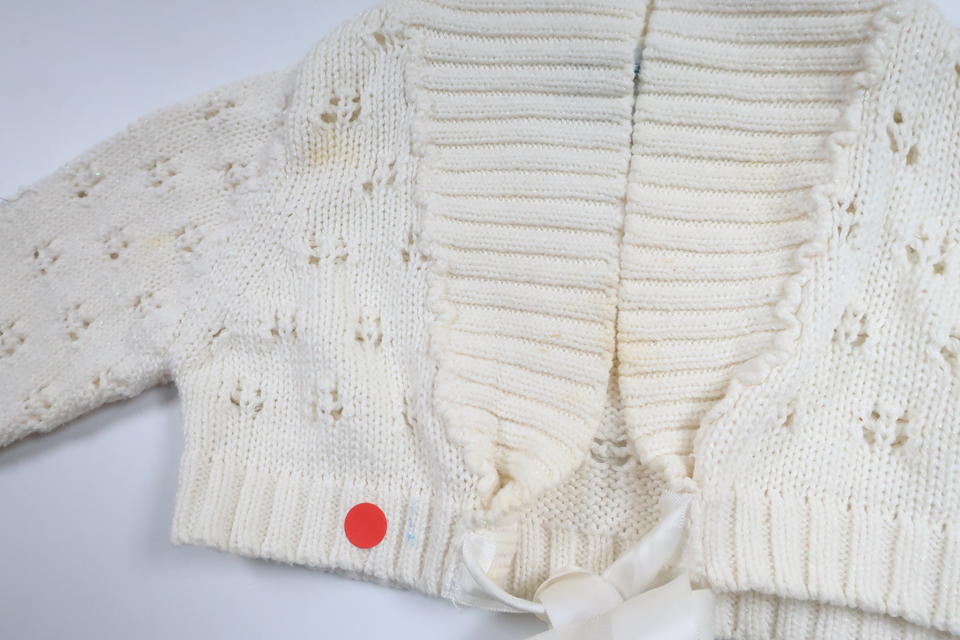Knitted cardigan from Please Mum - Size 68 - Off-white