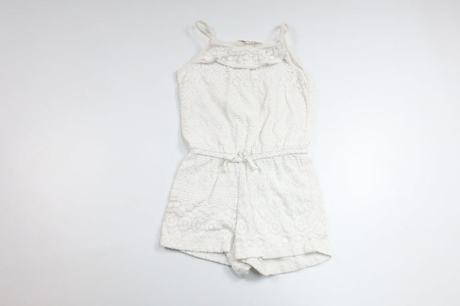 Jumpsuit von H&MM - Größe 98/104 - Weiß