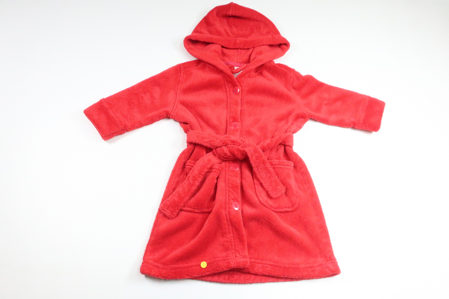 Bathrobe/Dressing gown from Unknown - Size 86/92 - Red