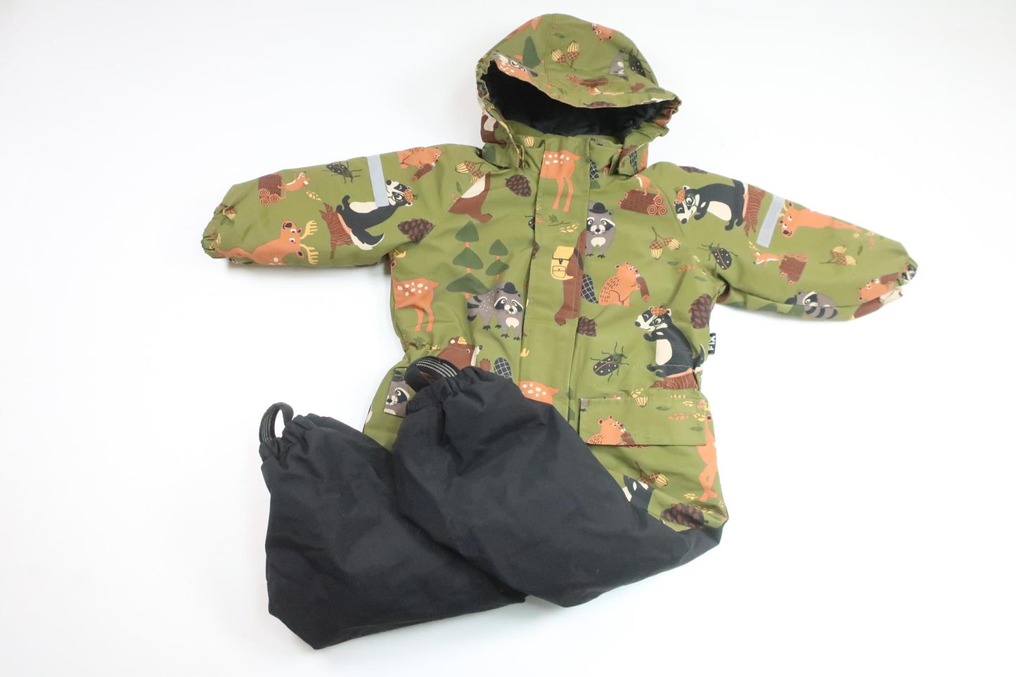 Winteroverall von FIX by Lindex – Größe 92 – Grün