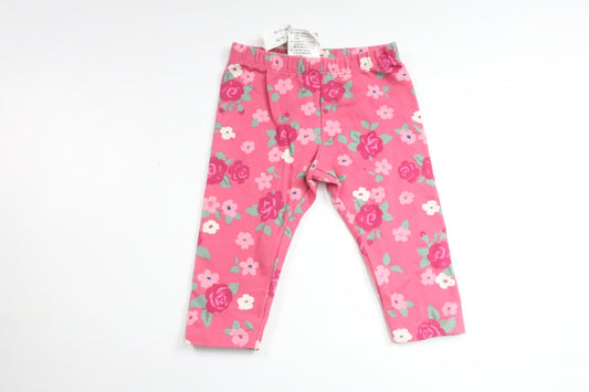 Floral pants from United Colors of Benetton - Size 62 - Pink