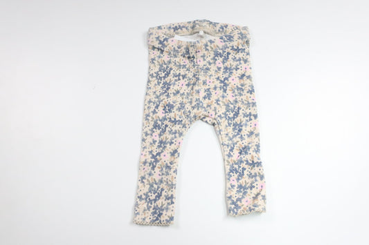 Floral pants from Name It - Size 50 - Beige