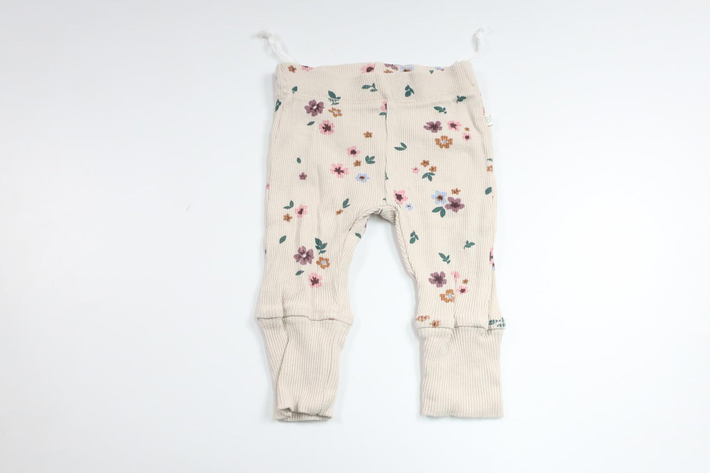 Ribbed pants from Tiny One - Size 50 - Beige