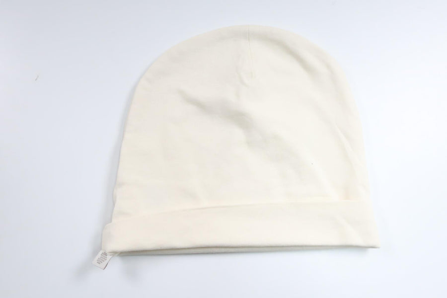 Mütze von BEBE – Größe 68/74 – Cremeweiß