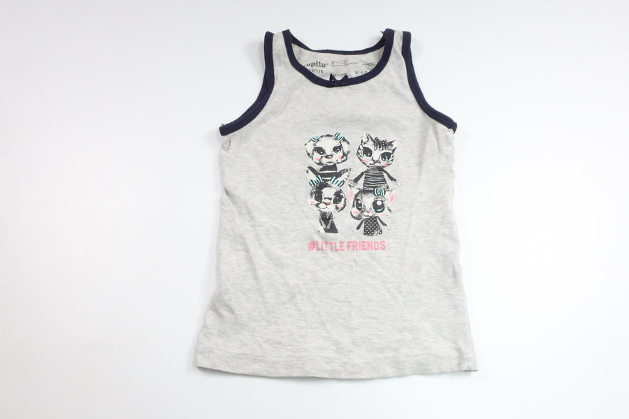 Tanktop von Lupilu – Größe 110/116 – Grau