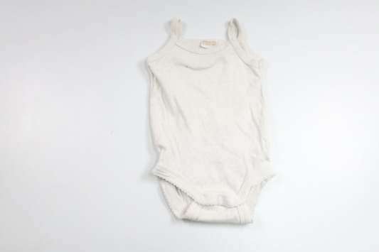 Linen bodysuit from Lindex - Size 56 - White