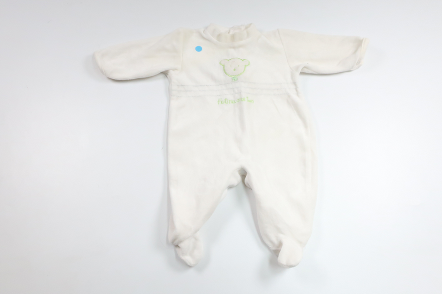 Fleece jumpsuit from Unknown - Size 50/56 - White