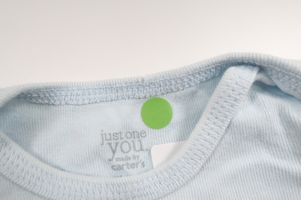 Body von Carter's – Größe 68 – Blau