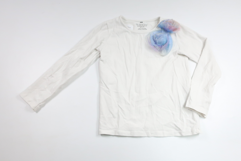 Pullover von H&MM - Größe 110/116 - Cremeweiß