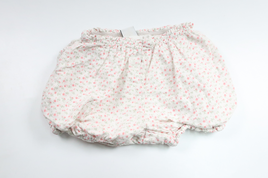 Shorts mit Blumenmuster von Lindex – Größe 74 – Weiß