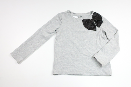 Pullover von H&MM - Größe 110/116 - Grau