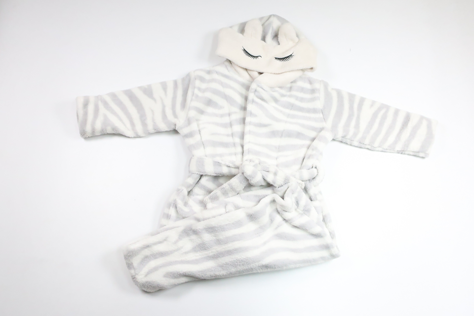 Morgenmantel von Ellos – Größe 98/104 – Grau