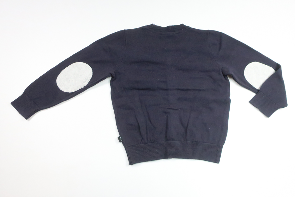 Strickjacke von Luca & Lola – Größe 98/104 – Marineblau