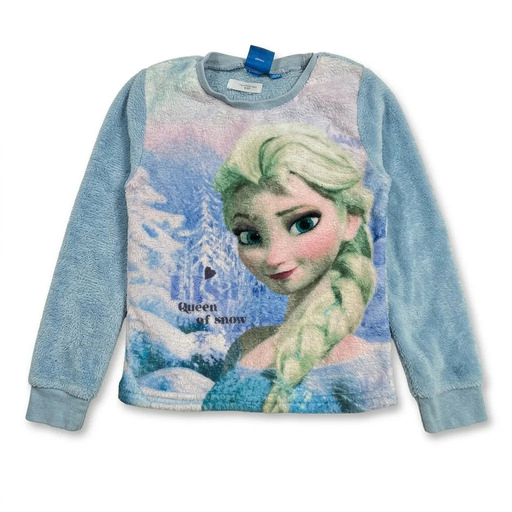 Mönstrad sweatshirt från Disney - Storlek 92 - Blå