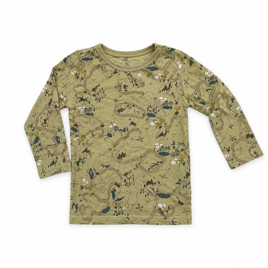 Mönstrad tröja från Minimarket - Storlek 86 - Beige