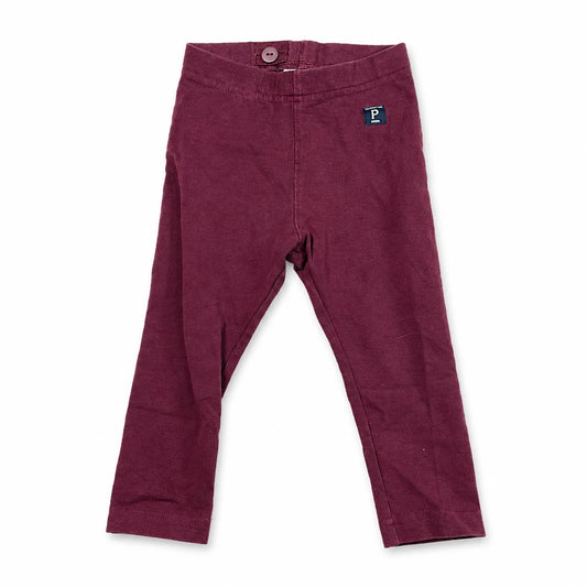 Leggings från Polarn o. Pyret - Storlek 86 - Vinröd