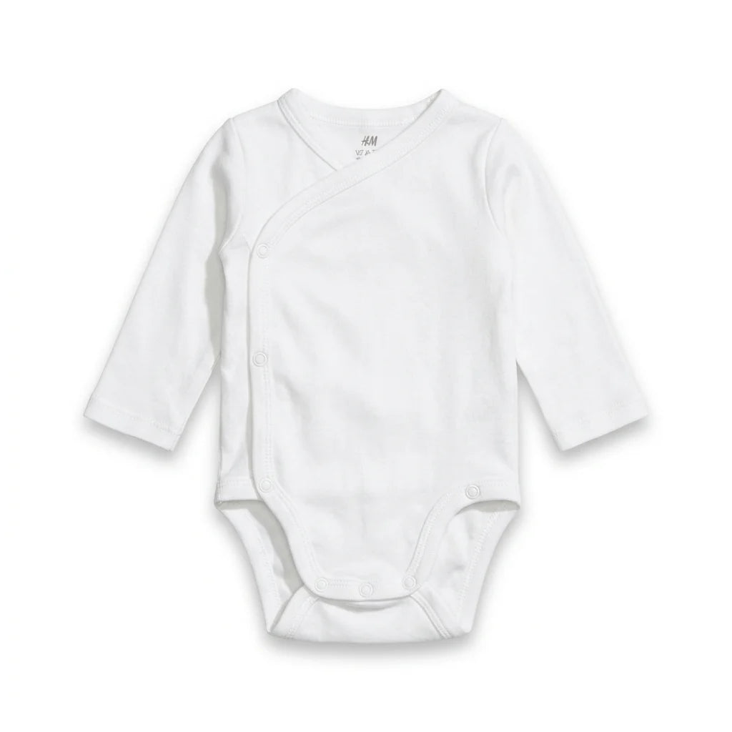 Body från H&M - Storlek EUR 56, US NB - Vit