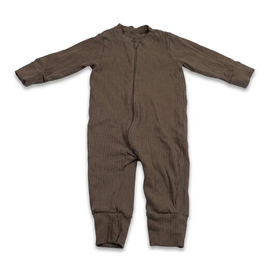 Onesie från Tiny One - Storlek 68 - Brun