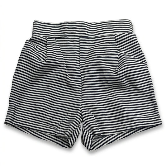 Randiga shorts från L&Q - Vit