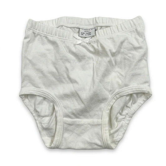 Lindex Baby vita trosor med volang