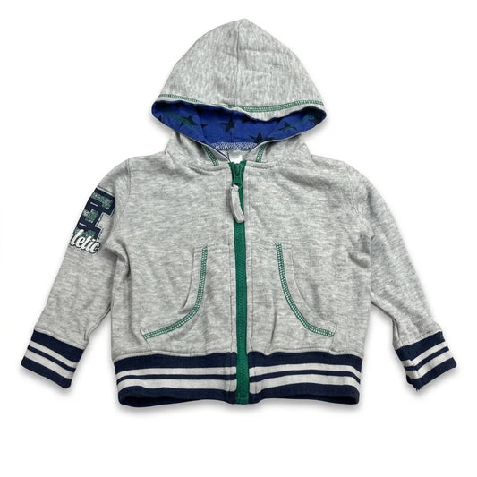 Striped hoodie from Crossbow - Size 62/68 - Grey