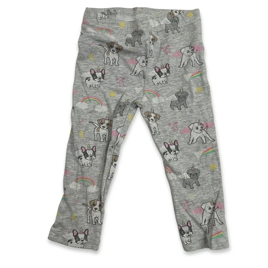 Djurmönstrade leggings från Sweet Heart - Storlek 86 - Grå