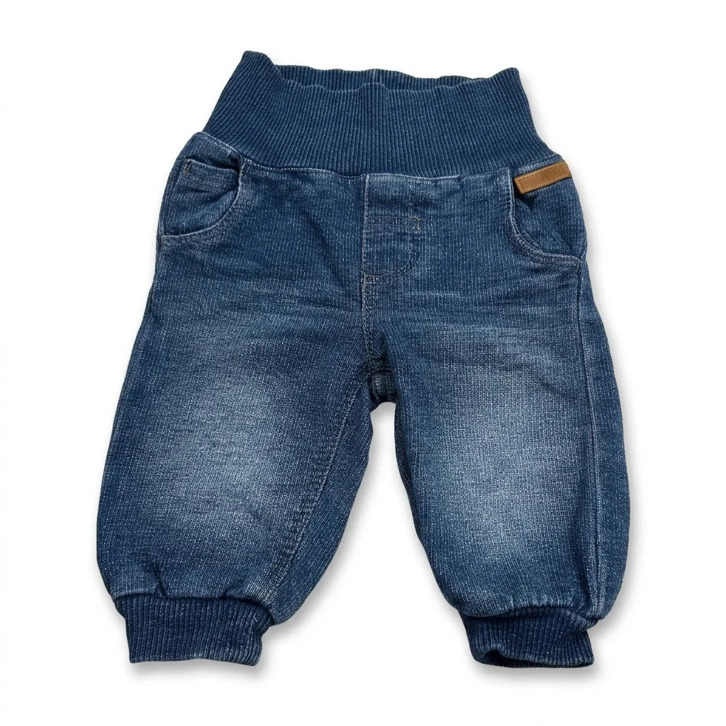 Mjukisbyxor från Name It - Storlek 56 - Denim