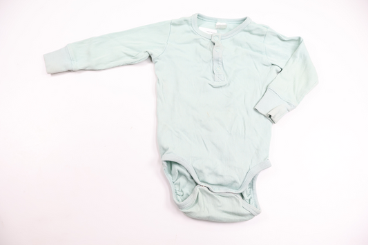 Ribbed bodysuit from H&M - Size 80 - Green