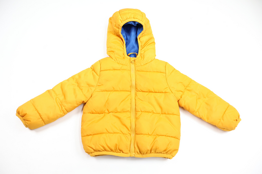 Padded jacket from Fox & Bunny - Size 80 - Yellow