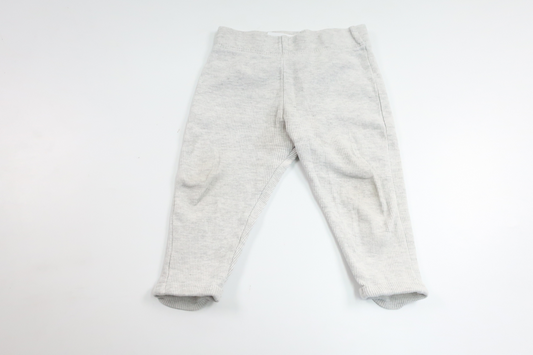 Short ribbed pants from Rikiki - Size 74 - Gray